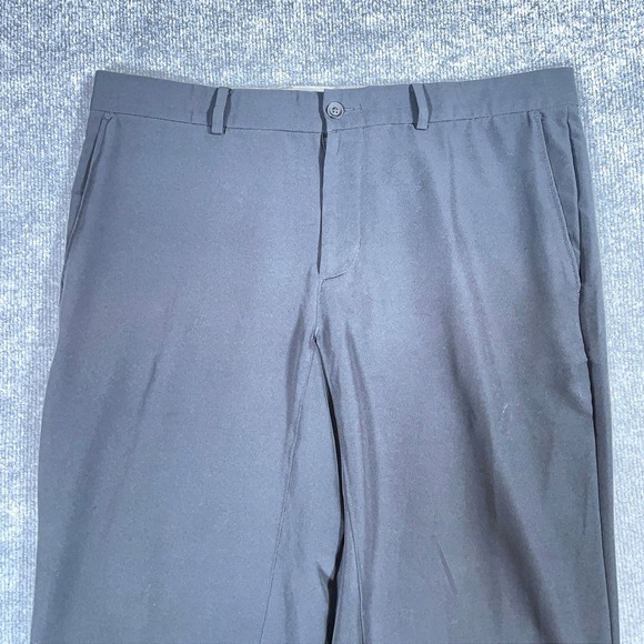 Nike Dri-Fit Golf Pants Mens 34x34 Black Performance Lightweight Casual #AB476 - Picture 1 of 9